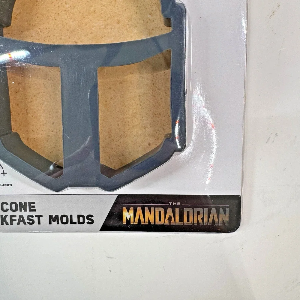 Disney Star Wars Mandalorian Silicone Breakfast Pancake Egg Molds Grogu NIB